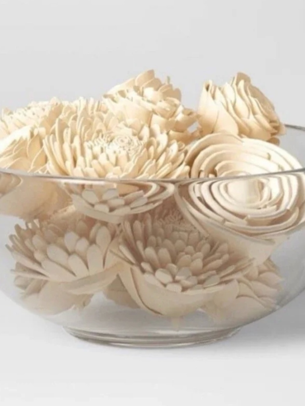 Threshold Shola White Flower Vase Filler - 4-5 boxes